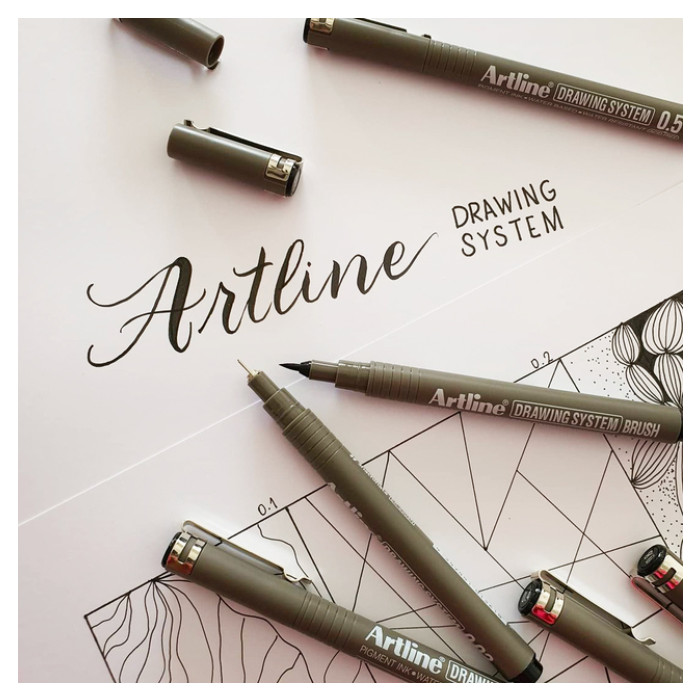 Fineliner Artline technisch 0.5mm assorti