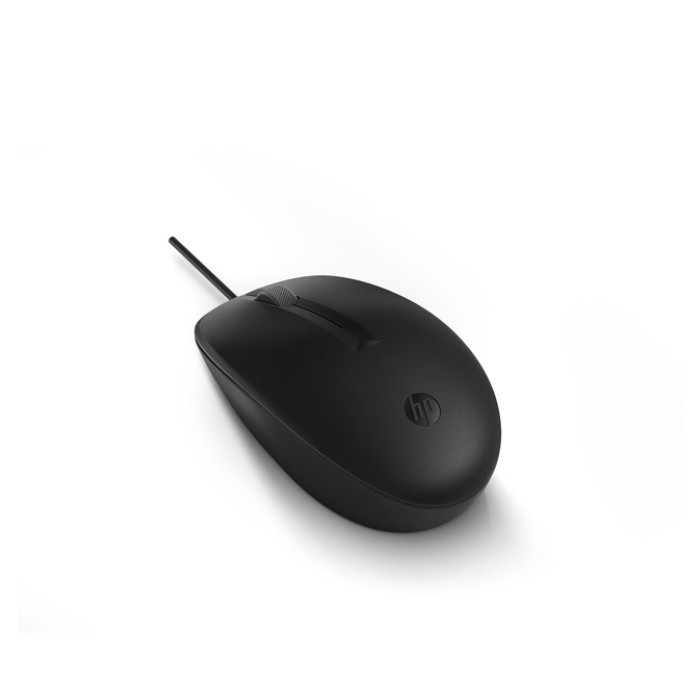 Muis HP 125 bedraad zwart