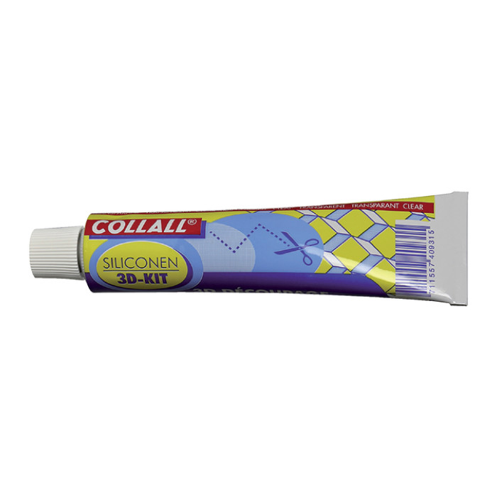 Siliconenlijm Collall 3D-kit 80ml