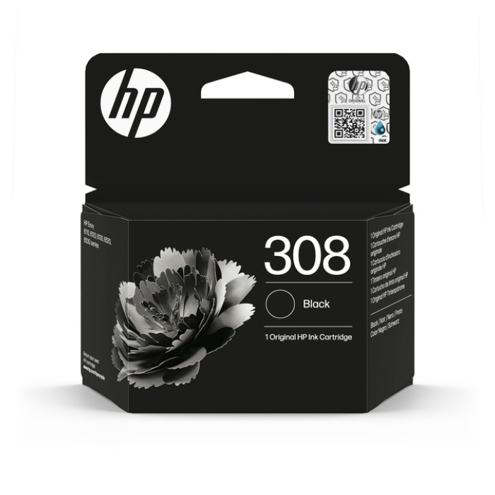 Inktcartridge HP 7FP21UE 308 zwart
