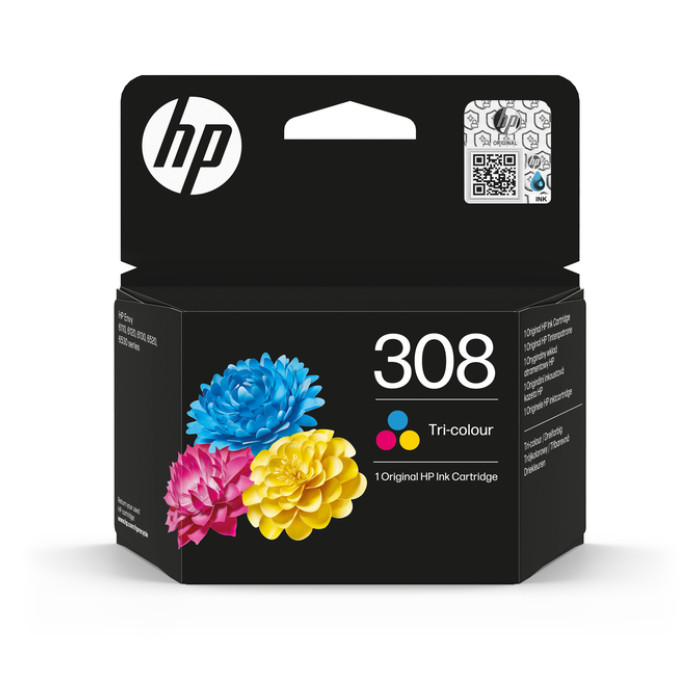 Inktcartridge HP 7FP20UE 308 3 kleuren