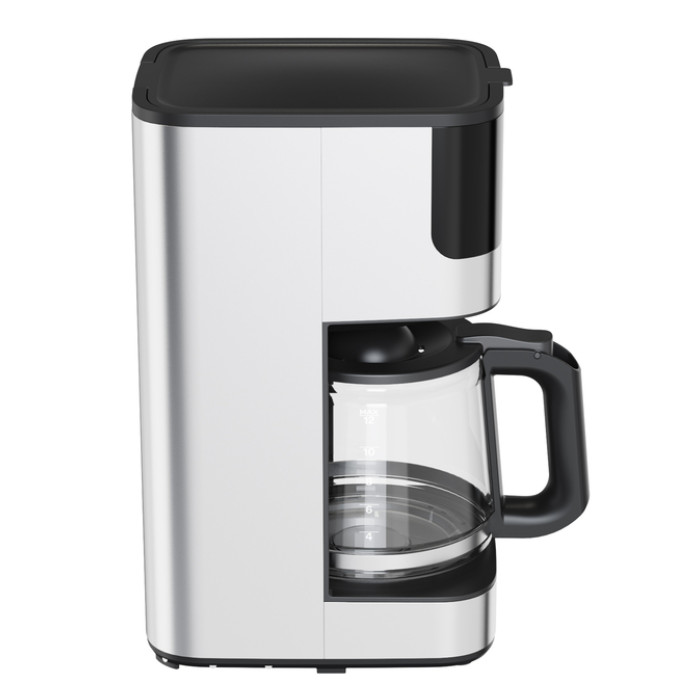 Koffiezetapparaat Inventum 1.5 liter zwart met rvs