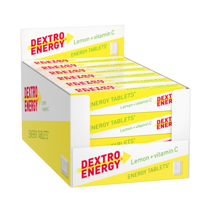Energie tabletten Dextro Energy citroen pak 50 gram