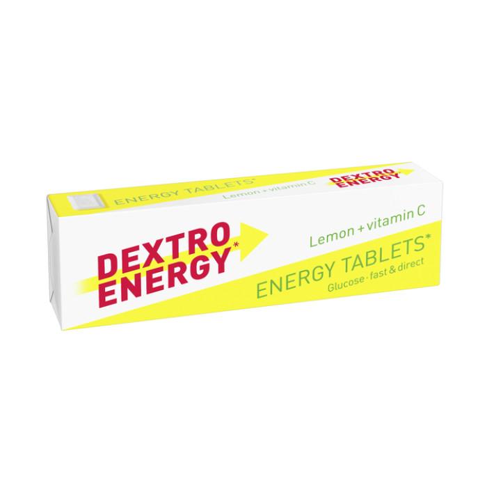 Energie tabletten Dextro Energy citroen pak 50 gram