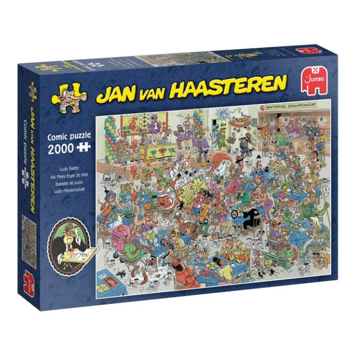 Puzzel Jan van Haasteren NK Mens Erger Je Niet 2000 st