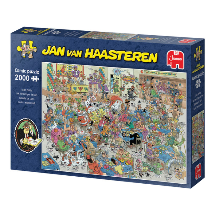 Puzzel Jan van Haasteren NK Mens Erger Je Niet 2000 st