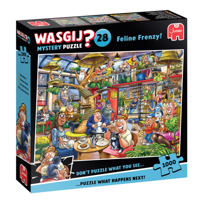 Wasgij Mystery 28 - Feline Frenzy! 1000 st