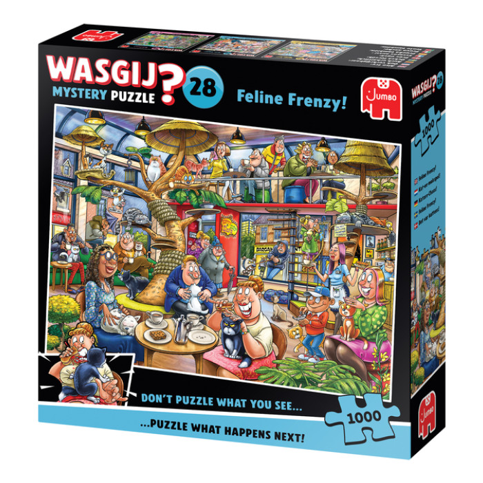 Wasgij Mystery 28 - Feline Frenzy! 1000 st