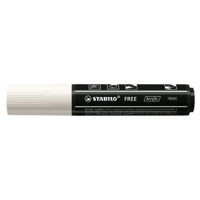 Acrylmarker STABILO  Free Acrylic T800C wit