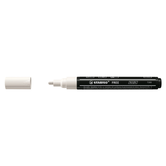 Acrylmarker STABILO  Free Acrylic T300 wit