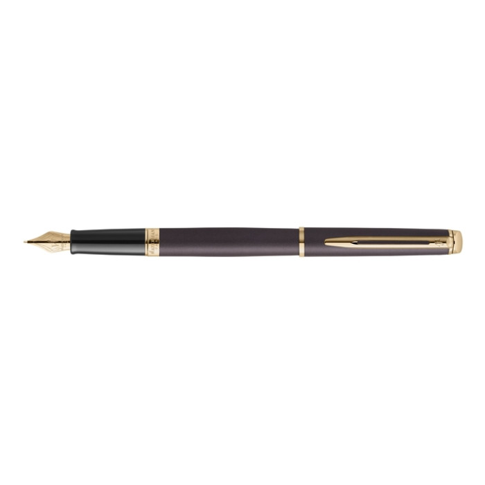 Vulpen Waterman Hémisphère Fashion Colors metallic black GT fijn