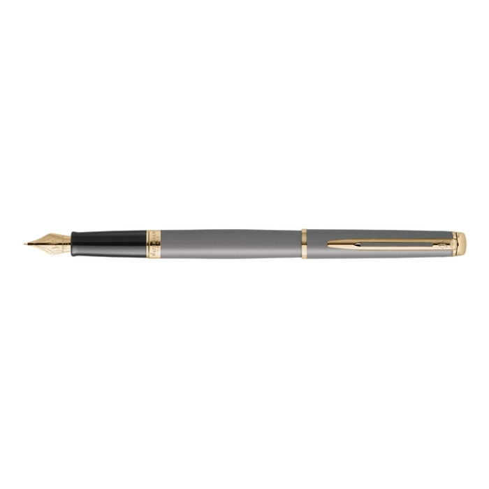 Vulpen Waterman Hémisphère Fashion Colors metallic grey GT fijn