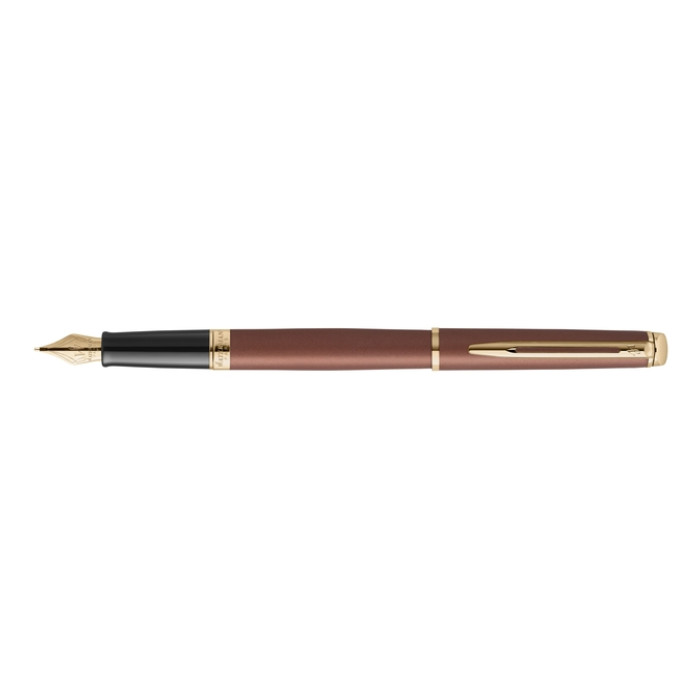Vulpen Waterman Hémisphère Fashion Colors metallic copper GT fijn