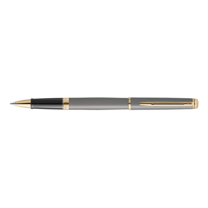 Rollerpen Waterman Hémisphère Fashion Colors metallic grey GT fijn