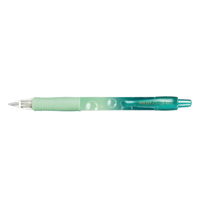 Gelschrijver PILOT G-2 Bubble groen medium blauwschrijvend