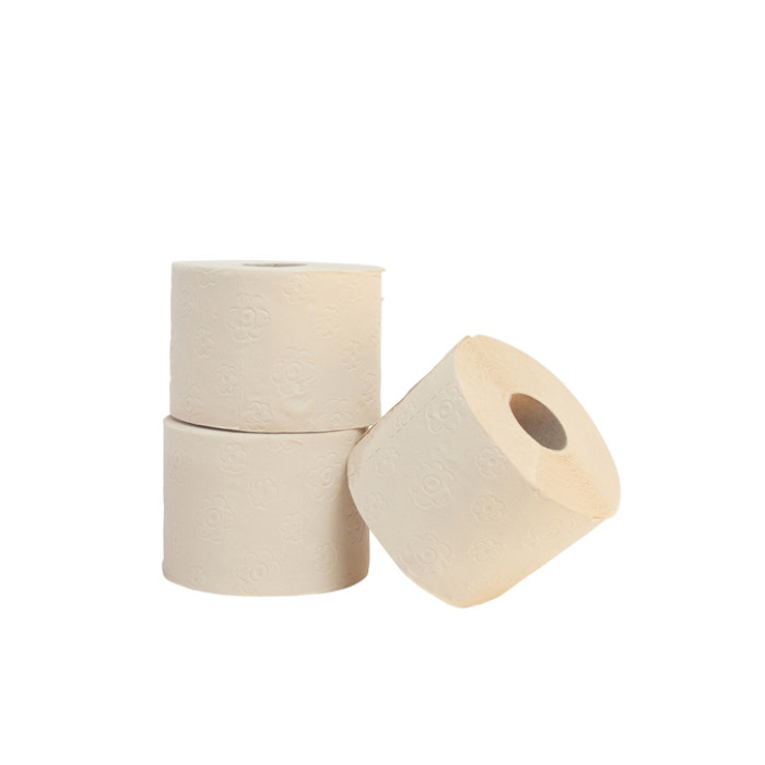 Toiletpapier The Good Roll The Panda Edition Naked bamboe 2-laags 24x300 vel naturel