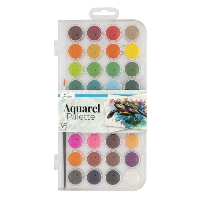 Aquarelverf Nassau fine art doos à 36 napjes