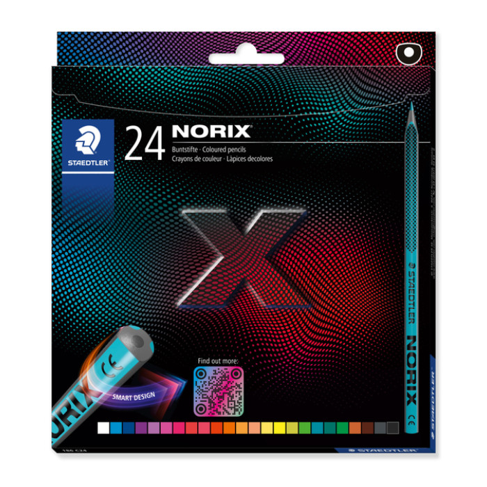 Kleurpotlood Staedtler Norix set à 24 kleuren