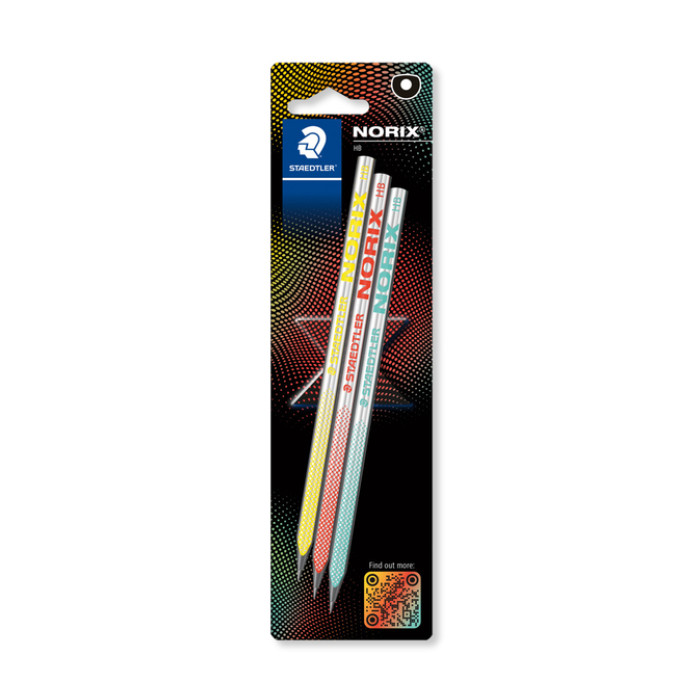Potlood Staedtler Norix HB blister à 3 stuks
