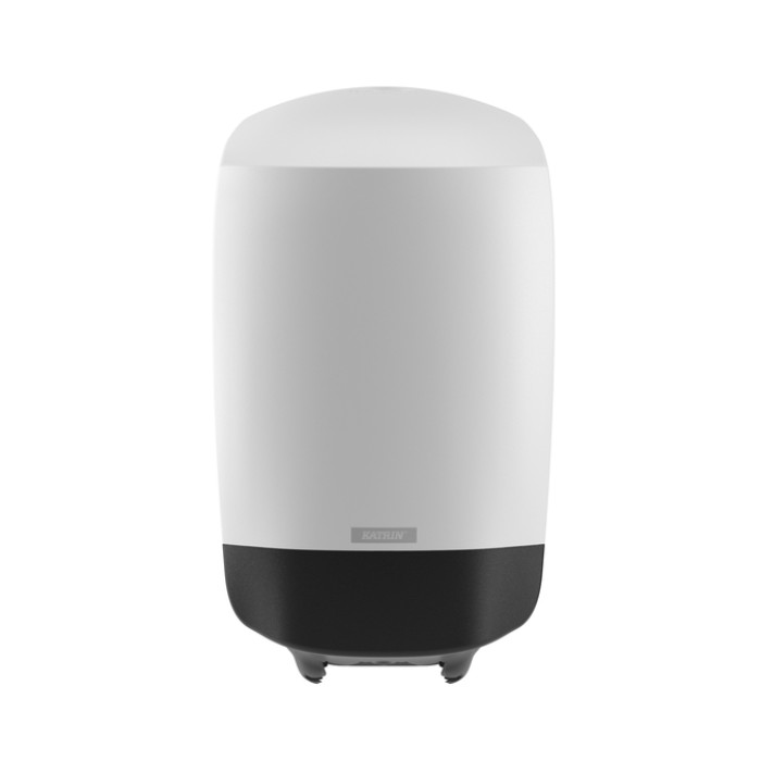 Poetspapierdispenser Katrin klein wit 82209