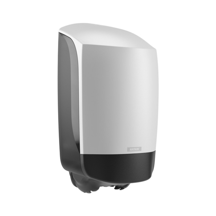 Poetspapierdispenser Katrin klein wit 82209