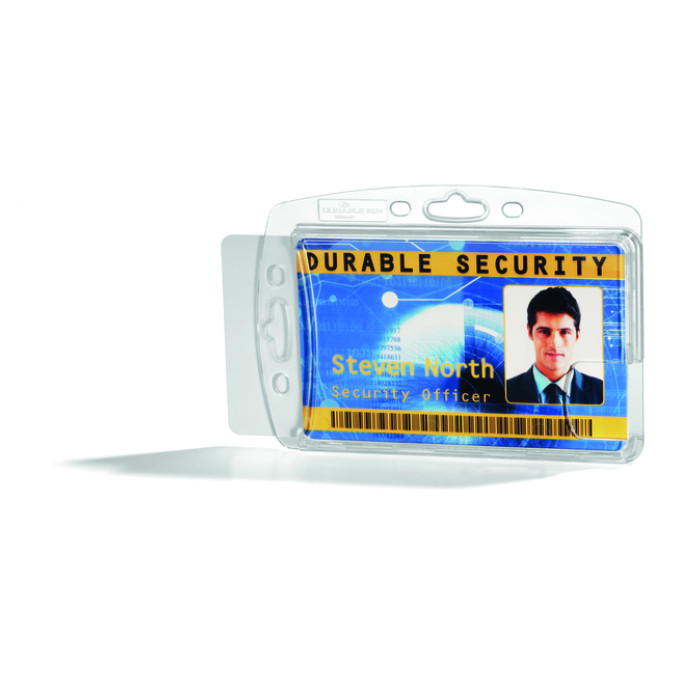 Badge Durable gesloten voor 2 kaarten 10 stuks