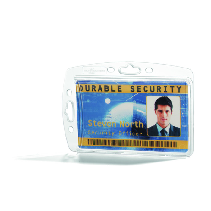 Badge Durable gesloten voor 1 kaart