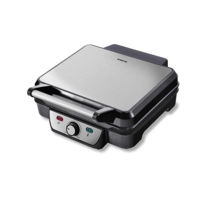 Contactgrill Inventum 1800 Watt zwart/RVS
