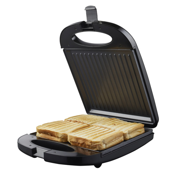 Tosti apparaat Tomado XXL 1200 Watt zwart