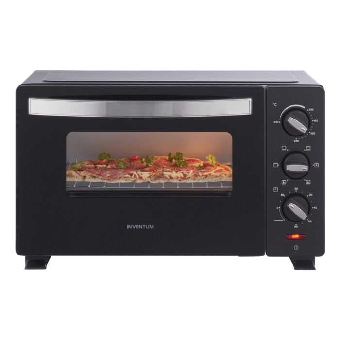 Heteluchtoven Inventum vrijstaand 20 liter zwart