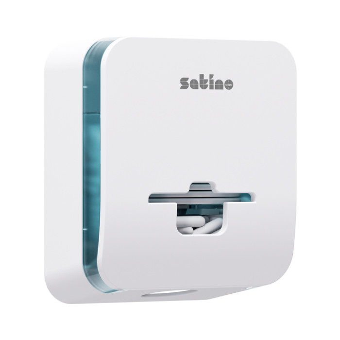 Dameshygiënedispenser Satino FC1 Hyginity FemCare wit 333442
