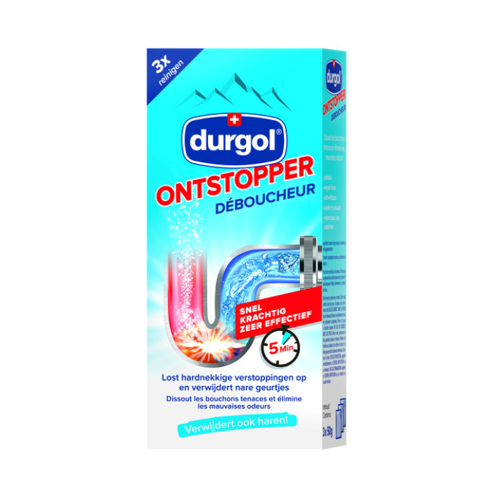 Afvoerontstopper Durgol poeder 50 gram