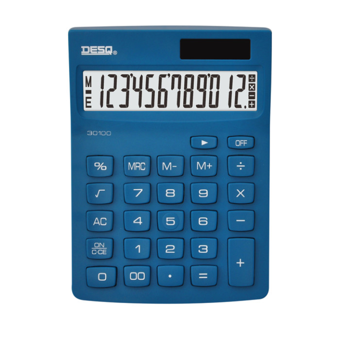 Rekenmachine Desq Compact navy