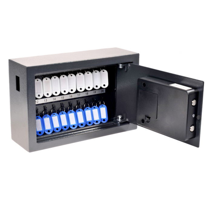 Sleutelkast Pavo High security advanced 20 haken 200x310x100mm