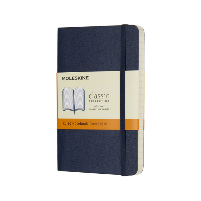 notitieboek A6 Moleskine SC saffier blauw