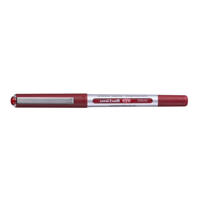 Rollerpen Uni-ball Eye eco 150E fijn rood