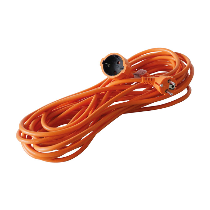 Verlengkabel BRASQ 30m oranje