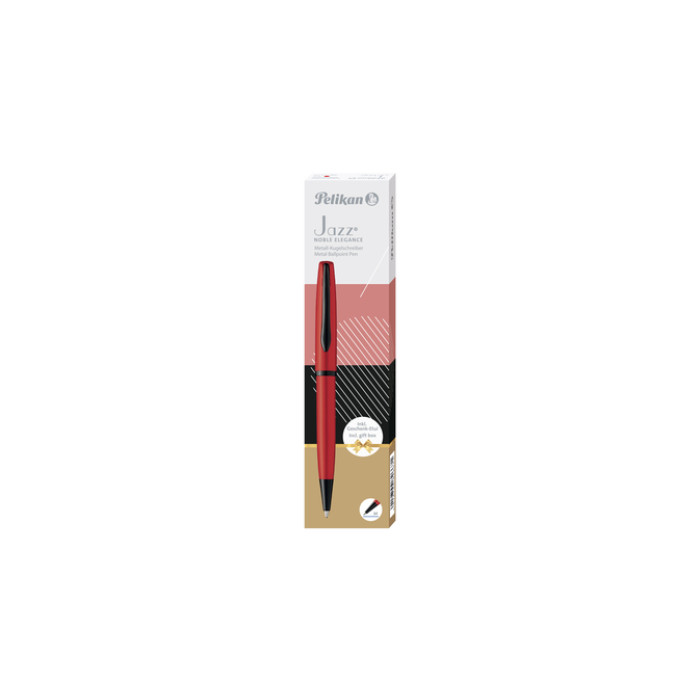 Balpen Pelikan Jazz Noble Elegance K36 medium red