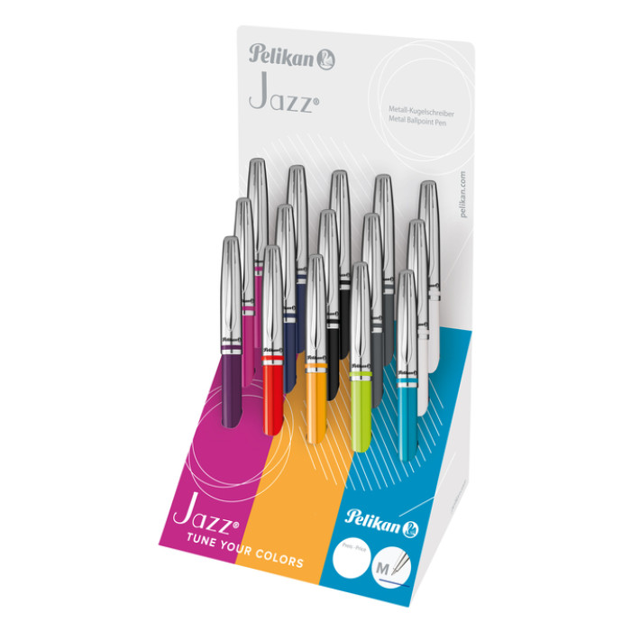 Balpen Pelikan Jazz Classic K35CD-15 medium assorti