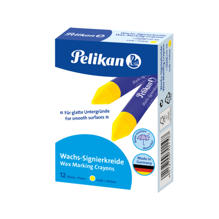 Markeerkrijt  Pelikan 772/12 geel