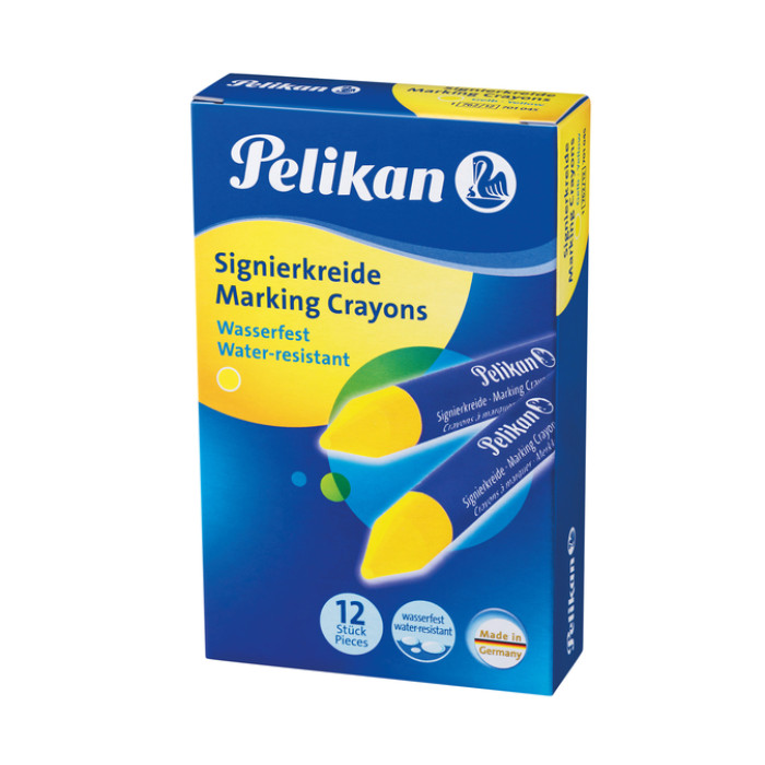 Markeerkrijt Pelikan 762/12 geel