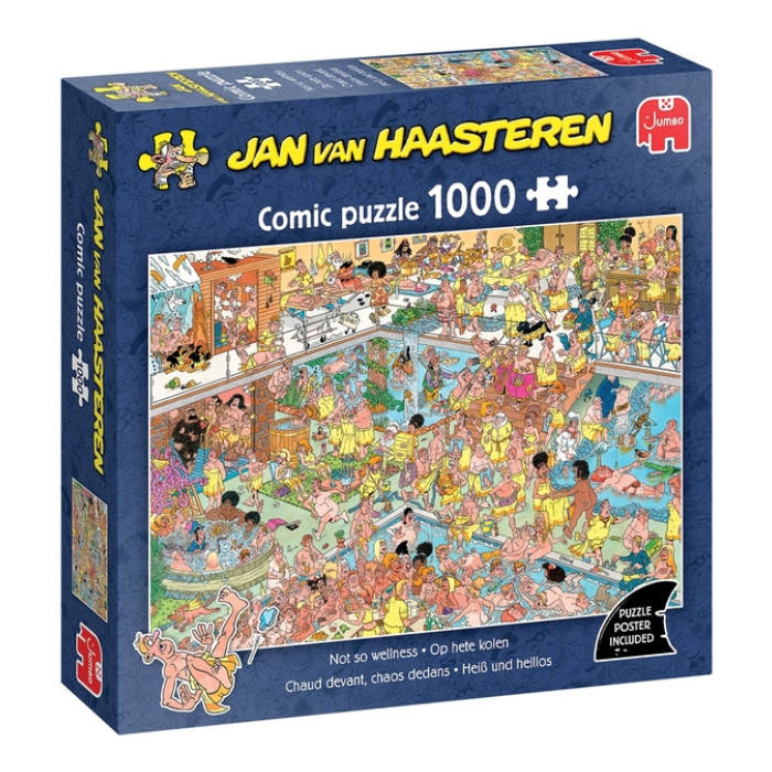 Puzzel JvH Op hete kolen 1000st