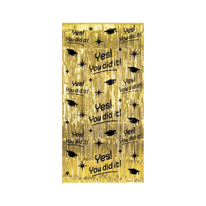 Classy Party Curtain - You did it