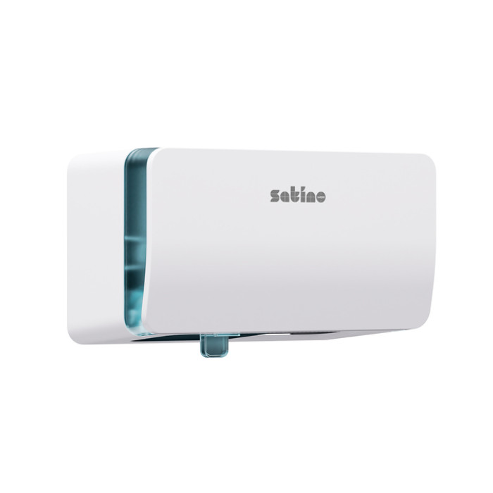 Toiletpapierdispenser Satino MT1 Hyginity duo wit 333426
