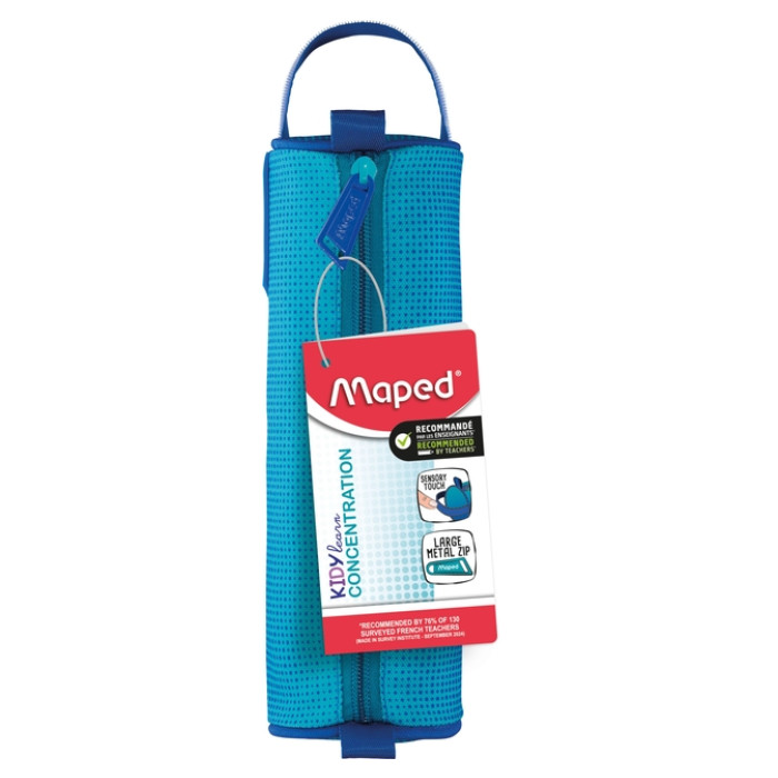 Etui Maped Kidy Learn Concentration rond blauw
