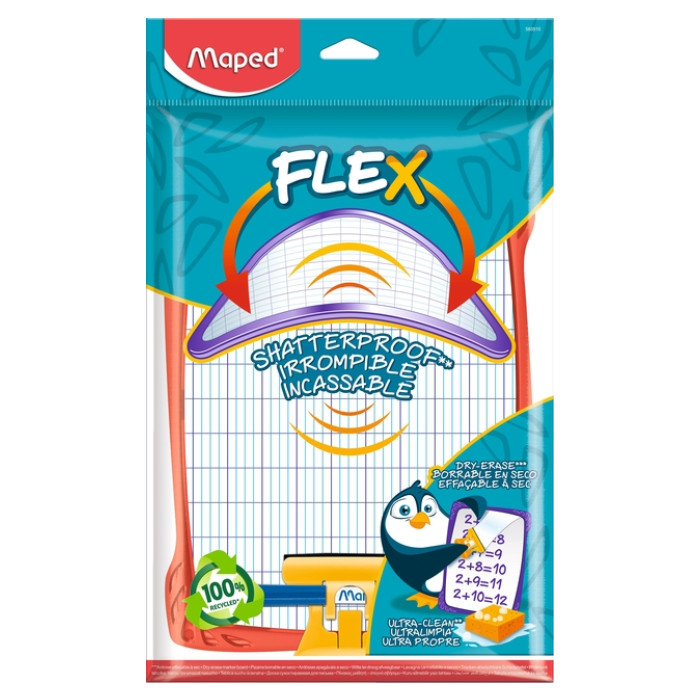 Whiteboard Maped Flex onbreekbaar assorti