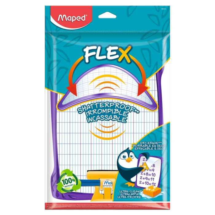 Whiteboard Maped Flex onbreekbaar assorti