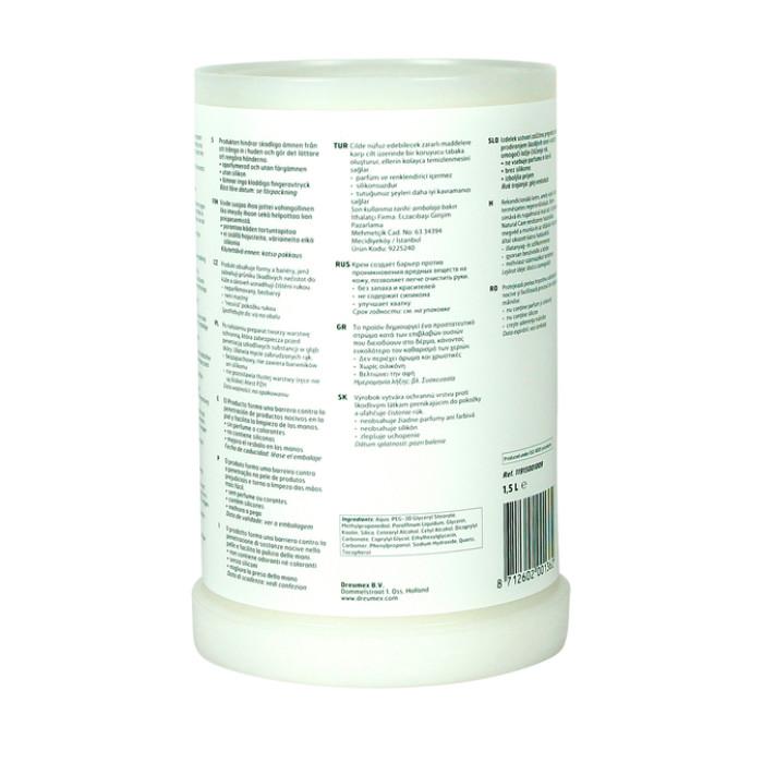 Handcrème Dreumex Universal Protect vulling One2clean 1500ml