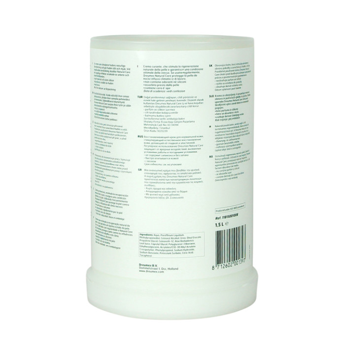 Handcrème Dreumex Natural Care vulling One2clean 1500ml