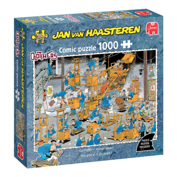 Puzzel JvH Oldtimer Karren maar! 1000st